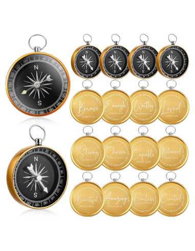 36 Brújulas Religiosas Relaxweex con Versículos Bíblicos