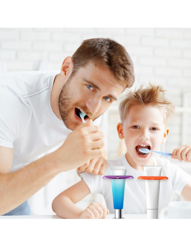 Exprimidor de Pasta de Dientes BOXOB 8 Piezas Reutilizables