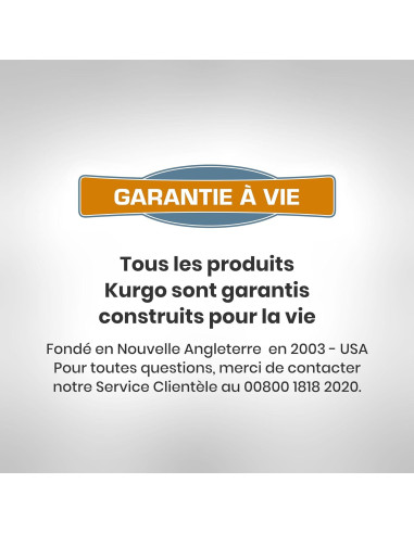 Cinturón de Utilidad Activo RSG Kurgo Ajustable 71-114 cm