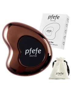 Gua Sha Cryo de Acero Inoxidable PFEFE - Cuidado Facial 7.1cm