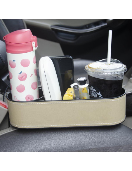 Soporte para Tazas y Organizador de Espacio CMWWYFC Beige Soporte para Tazas y Organizador de Espacio CMWWYFC Beige