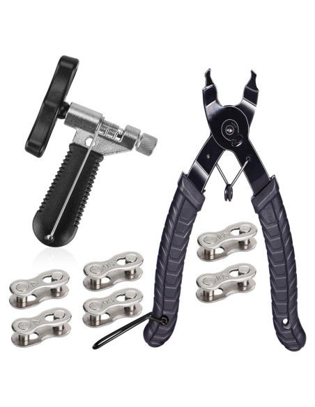 Kit de Reparación de Cadena de Bicicleta Aunocy - 8 Piezas