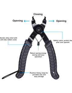 Kit de Reparación de Cadena de Bicicleta Aunocy - 8 Piezas 2