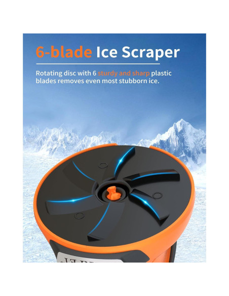 Raspador de Hielo Eléctrico RERPET AD-04349-O 0.62kg