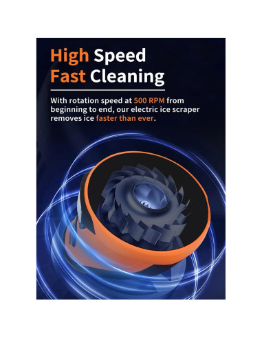 Raspador de Hielo Eléctrico RERPET AD-04349-O 0.62kg