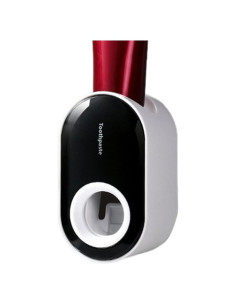 Dispensador Automático de Pasta de Dientes EUBUY 2 Piezas Negro
