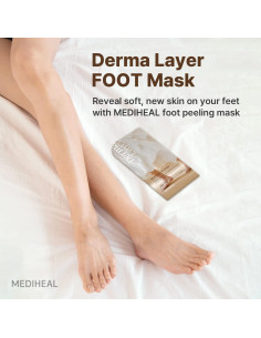Mascarilla para Pies MEDIHEAL 5 Unidades Hidratante Ceramidas 2