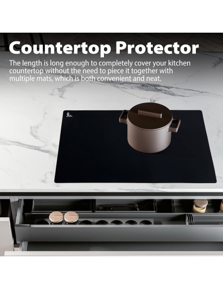 Alfombrilla de Silicona Resistente al Calor Folksy 59.4x39.6cm