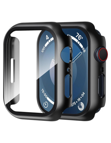 Funda Dura Smiling para Apple Watch 40mm con Protector Vidrio