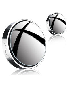 Espejo de Punto Ciego Luminuti Redondo Ajustable HD - 2 Piezas