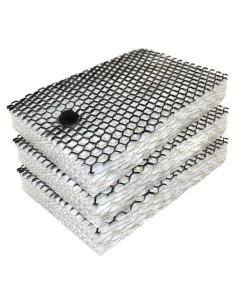 Filtro de Mecha HQRP 3-Pack para Humidificadores Sunbeam y Holmes