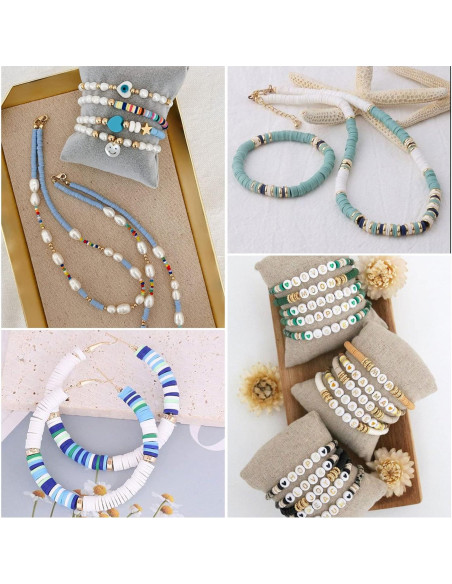 Greentime 4550 Piezas Perlas de Arcilla para Manualidades DIY