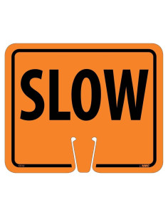 Señal de Tráfico LENTA NMC CS12 - 32.1x26.4 cm Plástico