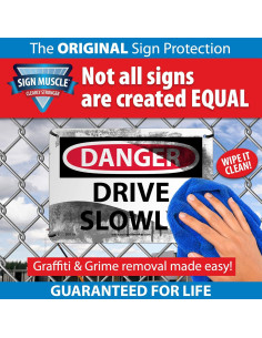 Señal de Tráfico LENTA NMC CS12 - 32.1x26.4 cm Plástico 2