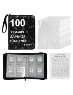 Caja de Ahorros Sparkle Tmax con Contador - Negro
