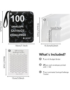 Caja de Ahorros Sparkle Tmax con Contador - Negro 2