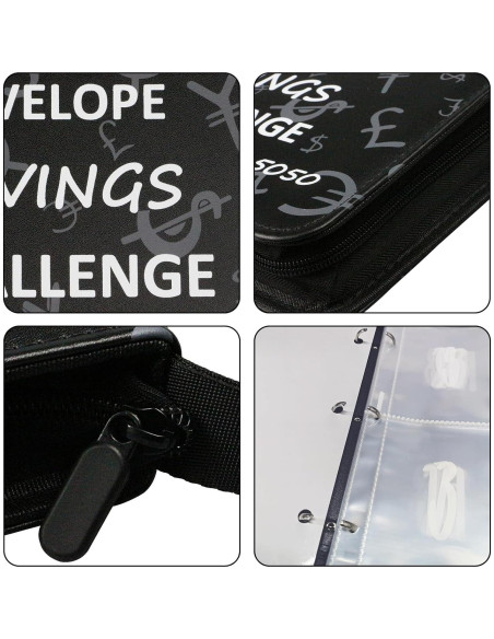 Caja de Ahorros Sparkle Tmax con Contador - Negro