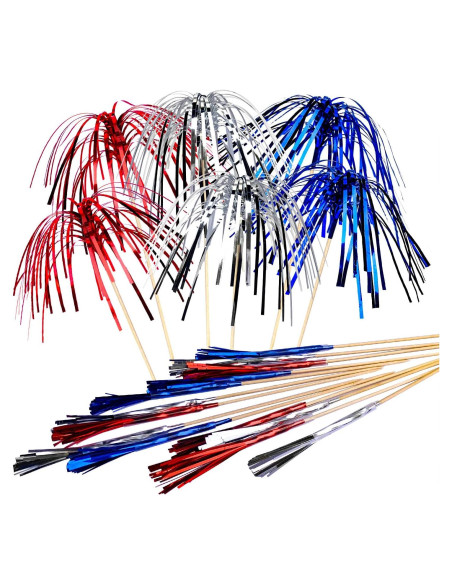 100 Palillos de Cóctel Fuegos Artificiales PheiLa 22.86 cm