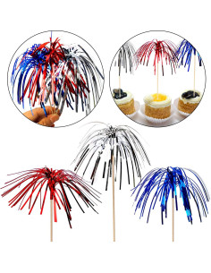 100 Palillos de Cóctel Fuegos Artificiales PheiLa 22.86 cm 2