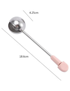 Infusor de Té Kopida de Acero Inoxidable con Mango Largo 2