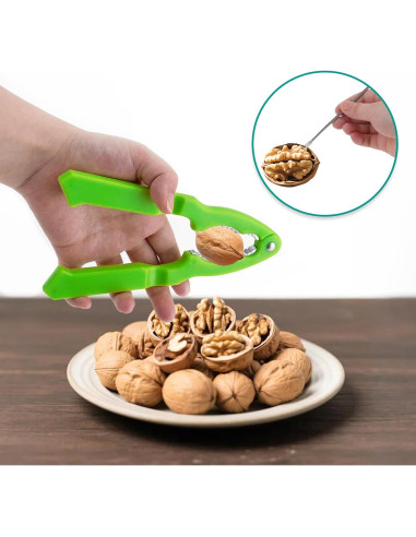 Rompe Nueces Multifuncional QLFJ-FurDec con 2 Tenedores