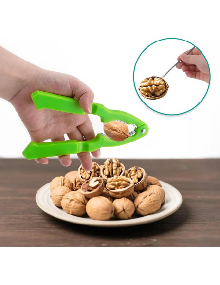 Rompe Nueces Multifuncional QLFJ-FurDec con 2 Tenedores