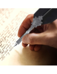 Juego de Pluma de Caligrafía FOSA Vintage con 5 Puntas 2