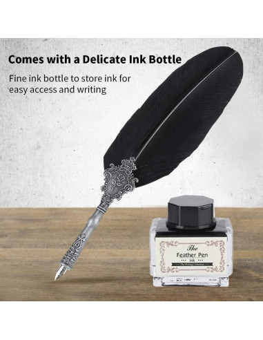 Juego de Pluma de Caligrafía FOSA Vintage con 5 Puntas