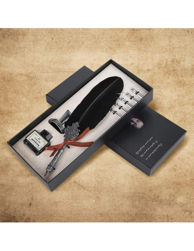 Juego de Pluma de Caligrafía FOSA Vintage con 5 Puntas