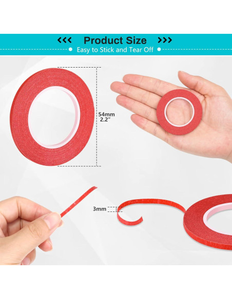 Cinta de Pizarra Blanca Selizo 20 Rollos 3mm Adhesiva