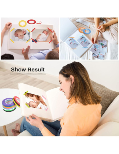 Cinta de Pizarra Blanca Selizo 20 Rollos 3mm Adhesiva