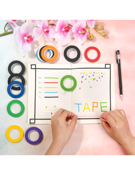 Cinta de Pizarra Blanca Selizo 20 Rollos 3mm Adhesiva