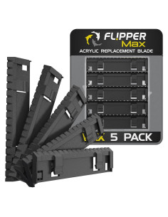 Cuchillas de Reemplazo FLIPPER MAX para Limpiador Magnético - Paquete de 5