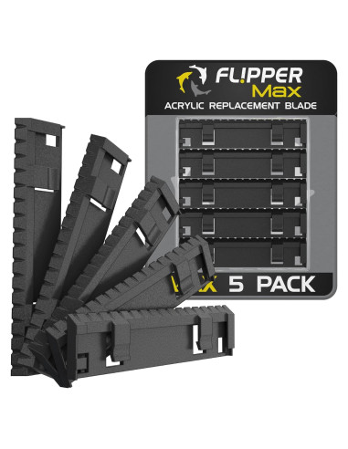 Cuchillas de Reemplazo FLIPPER MAX para Limpiador Magnético - Paquete de 5