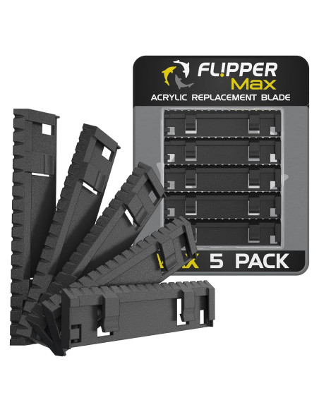 Cuchillas de Reemplazo FLIPPER MAX para Limpiador Magnético - Paquete de 5