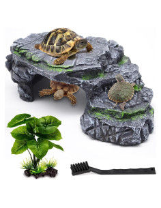 Kit Plataforma de Sol para Tortugas Moonorange A-Grande-Negro