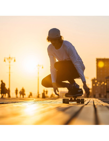 Conjunto de Ruedas y Rodamientos PATIKIL 65mm Rosa 78A