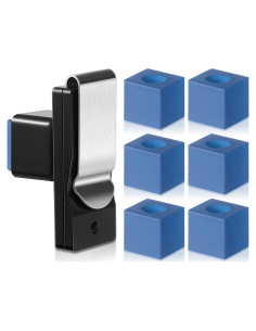Soporte Magnético para Tiza de Billar Seenelling QAR2813 + 6 Tizas