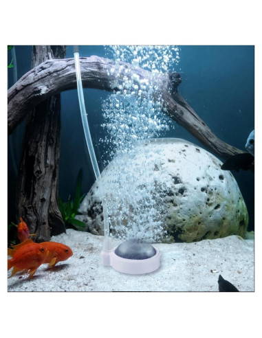 Difusor de aire para acuario SynHHergyx 6.4x5.3cm con válvula