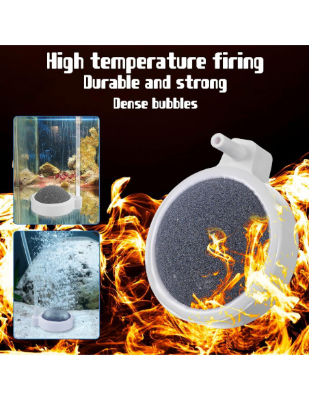 Difusor de aire para acuario SynHHergyx 6.4x5.3cm con válvula