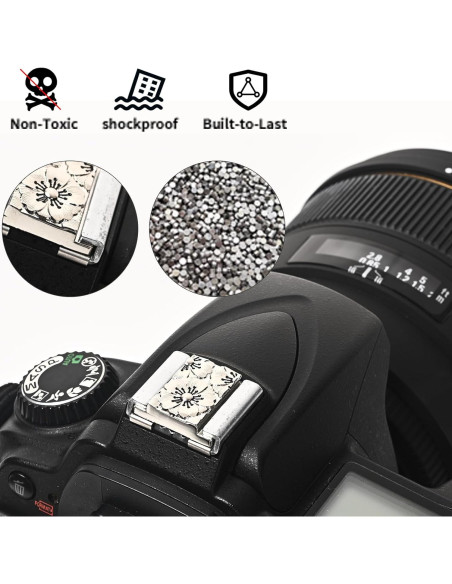 Cubierta de zapata caliente DBZZ para cámaras Canon Nikon Fuji