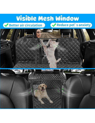 Funda de Asiento para Perros URPOWER 6 en 1 Impermeable