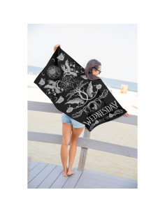 Toalla de Playa Jay Franco Wednesday Addams 100% Algodón 71x147cm 2
