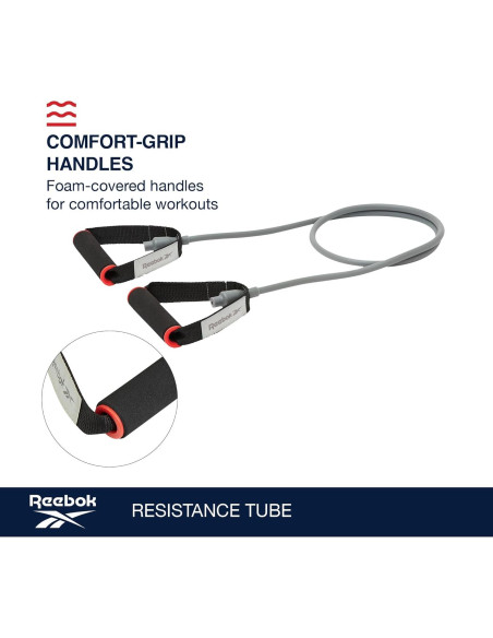 Tubo de Resistencia Reebok 17-65146 para Entrenamiento de Fuerza