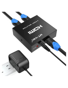 Divisor HDMI 4K 1x2 MT-VIKI SP102 con Adaptador 5V