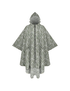 Poncho de Lluvia PTEROMY Impermeable Adulto Unisex con Capucha