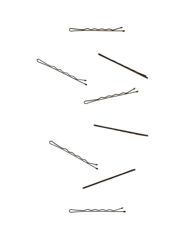 Pasadores de Pelo Goody SlideProof Negros 60 Unidades Paquete de 2