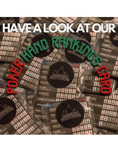 Tarjeta de Estrategia Blackjack Batbaileys 5.4x8.5cm Legal