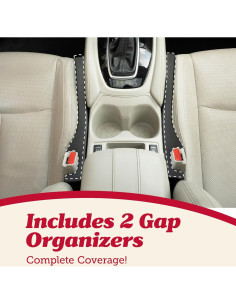 Relleno de Espacio entre Asientos Lusso Gear - Paquete de 2 2