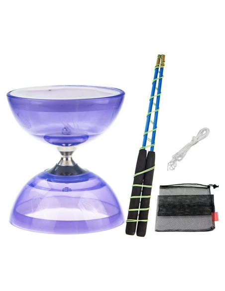 Diábolo Triple Rodamiento TopHomer con Cuerda y Palos